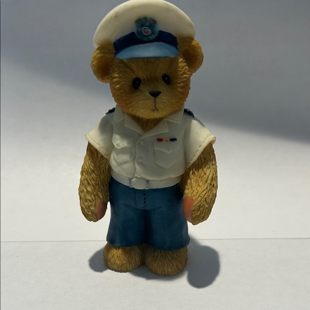 Cherished Teddies Sailor Bear - White and Blue 2000